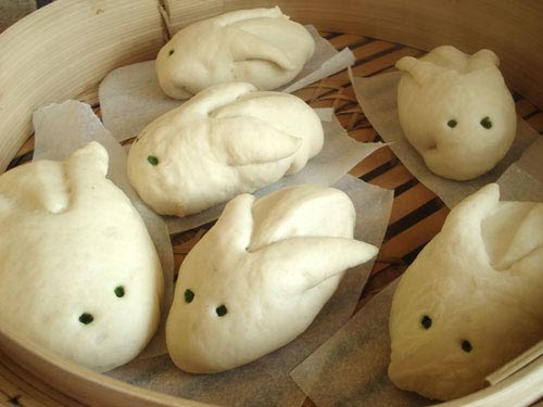 Hướng dẫn làm bánh bao hình thỏ đáng yêu với bếp nhà hàng theonegroup